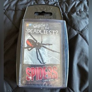 NIB SEALED TOP TRUMPS Card Game “SPIDERS" for‎ Kids Ages 6+ 🕷️🕷️🕷️